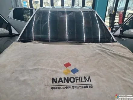 진천 자동차 썬팅 EV4 세단 나노필름 NF5 농도별 커스텀 시공