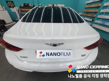 청주차썬팅 제네시스 G80 이지스BR 나노필름 재시공은 진천격차에서