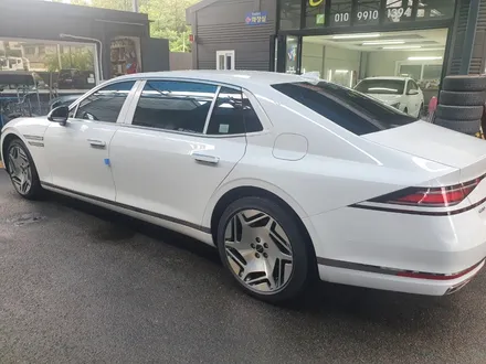 충북썬팅시공점 진천 격차 G90 리무진 이지스BR 시공