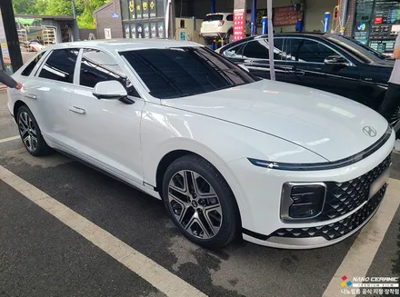 충북진천 자동차 썬팅 그랜저 나노필름 NF5 만족 시공기