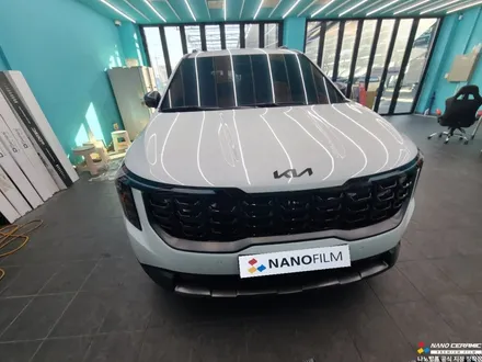 진천대형차썬팅 기아 카니발 수준급의 열차단 나노필름 NF7 시공