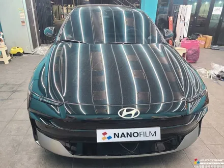 진천 비반사 썬팅 아이오닉6 비금속성 고기능 프리미엄 나노필름 NF5 시공