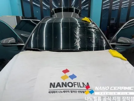 충북 자동차 썬팅 투싼 나노필름 NF4