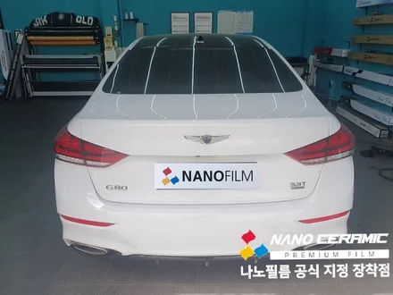 청주차썬팅 제네시스 G80 이지스BR 나노필름 재시공은 진천격차에서