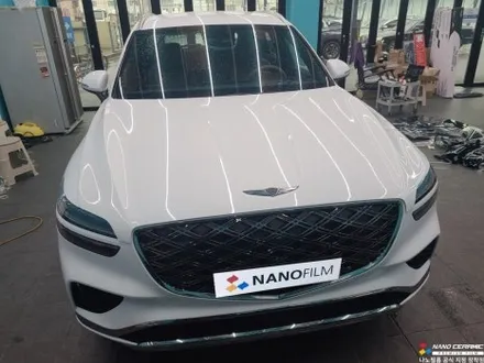 진천 가성비 썬팅 제네시스 GV70 고고한 차콜컬러 은은한 반사감 나노필름 NF5 시공