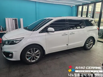 충북썬팅잘하는업체 카니발 재시공 나노필름 NF7 시리즈