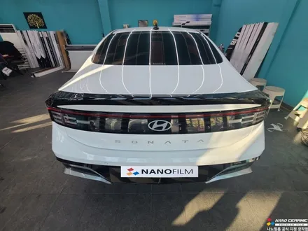 진천 틴팅 쏘나타 가성비 약반사 차콜 열차단 나노필름 NF5 시공