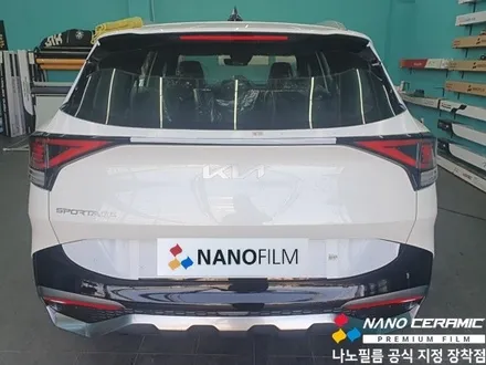 진천썬팅잘하는곳 스포티지 나노필름 NF4 시공