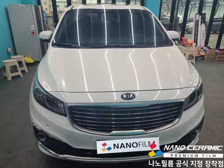 충북썬팅잘하는업체 카니발 재시공 나노필름 NF7 시리즈