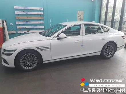 청주썬팅추천 제네시스 G80 나노필름 NF4 시공후기