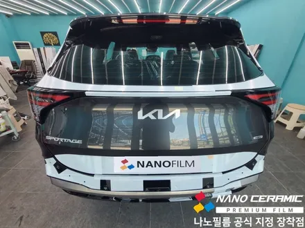진천썬팅전문업체 스포티지 중상위급 썬팅필름 나노필름 NF7 시공 및 PPF