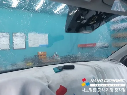 충북썬팅잘하는업체 투싼 나노필름 NF4 시공 결과는?