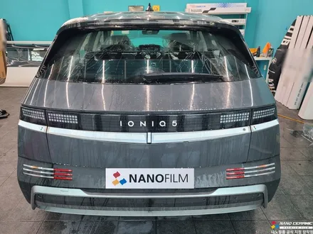 진천 썬팅 잘하는데 아이오닉5 신차 검수 패키지 나노필름 NF5 썬팅 아이로드 NX1000 블랙박스 설치까지