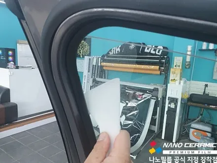 진천차량썬팅잘하는곳 싼타페 나노필름 NF4 시공후기