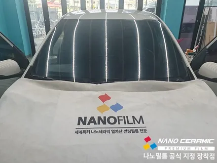 증평썬팅추천 모닝 나노필름 NF4 시공후기