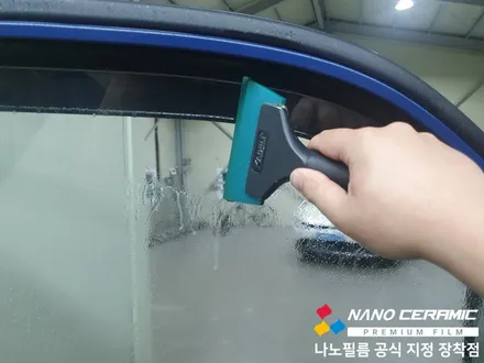 인천트럭썬팅 재시공 후기 포터2 나노필름 이지스BR