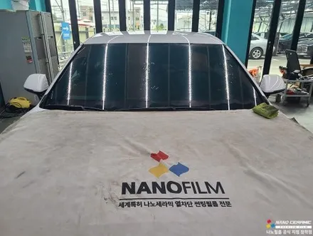 충북진천 썬팅 업체 나노필름 NF7 그랜저 수준급 시공 후기