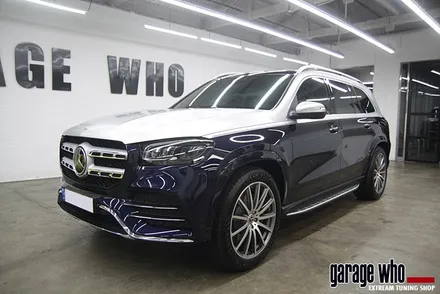 벤츠 GLS580 투톤랩핑을 통해 마이바흐 버전으로 업그레이드 광명랩핑은 게라지후에서! / 금천구 시흥1동