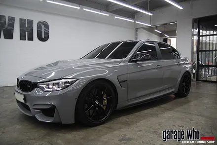F80 M3 신형이 부럽다면 핫한 공구리색으로 느낌있게~ BMW 랩핑 / 금천구 시흥1동