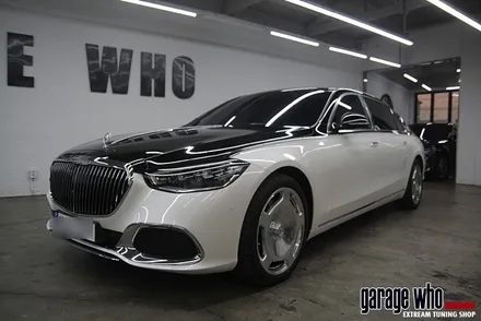 벤츠 신형 마이바흐 s580 투톤랩핑 (PPF)시공으로 순정 느낌 100% / 금천구 시흥1동