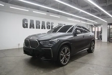 BMW X6 M50i 랩핑으로만 하니? 무광블랙 전체PPF 시공기! / 금천구 시흥1동