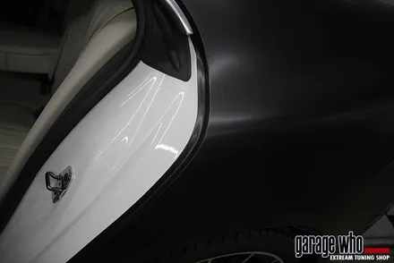 벤츠 cls 450 사틴블랙 전체랩핑 포스넘치는 자태로 변신 / 금천구 시흥1동
