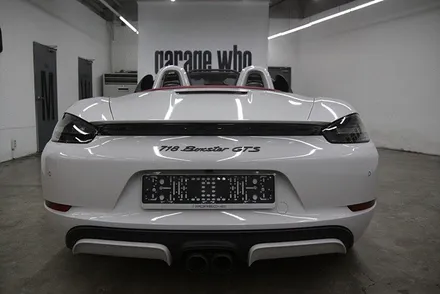 718박스터 gts 핫한 스톰그레이 전체랩핑 했습니다~! / 금천구 시흥1동