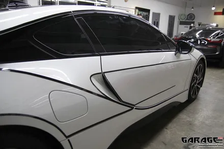 [랩핑-게라지후] BMW i8 데칼랩핑/부분 포인트 랩핑 / 금천구 시흥1동