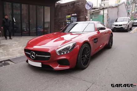 [랩핑-게라지후] 드림을 재현하다 - 벤츠 AMG-GT 전체 랩핑 / 금천구 시흥1동
