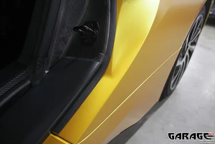 [랩핑-게라지후] BMW i8 사틴옐로우 전체 랩핑 / 금천구 시흥1동