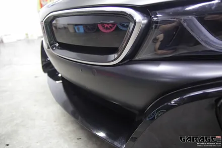 [랩핑-게라지후] BMW i8 사틴 블랙 전체 랩핑 / 금천구 시흥1동