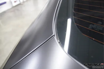 [랩핑-게라지후] BMW M6 사틴블랙 전체 랩핑 / 금천구 시흥1동