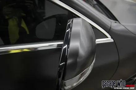벤츠 cls 450 사틴블랙 전체랩핑 포스넘치는 자태로 변신 / 금천구 시흥1동
