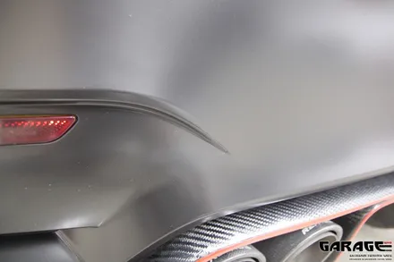 [랩핑/파츠-게라지후] 더욱 강렬한 모습으로 다시 태어나다 - BMW F82 M4 사틴 블랙 전체 랩핑 및 프론트 립 장착 / 금천구 시흥1동