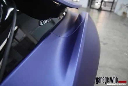 BMW i8 전체랩핑 어디까지 해봤니?! 무광 시아이트 블루 !! / 금천구 시흥1동