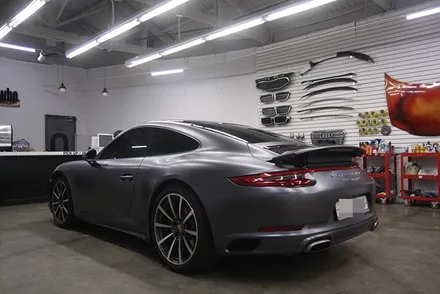 포르쉐 911 카레라4 (mk2) 사틴그레이 색감을 입힌다면?! / 금천구 시흥1동
