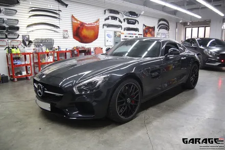 [랩핑-게라지후] 드림을 재현하다 - 벤츠 AMG-GT 전체 랩핑 / 금천구 시흥1동