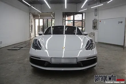 718박스터gts 전체랩핑 유행탄다는 크레용색상 저도했습니다! / 금천구 시흥1동