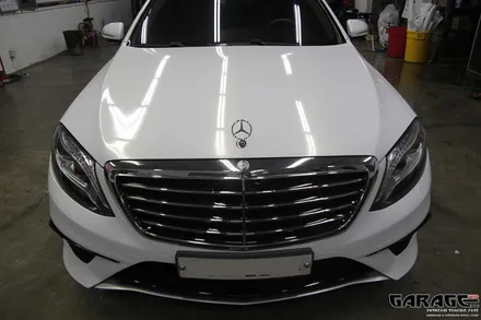 [랩핑-게라지후] 벤츠 S63 AMG 전체 랩핑 / 금천구 시흥1동