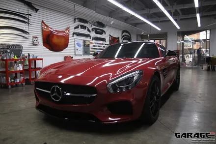 [랩핑-게라지후] 드림을 재현하다 - 벤츠 AMG-GT 전체 랩핑 / 금천구 시흥1동