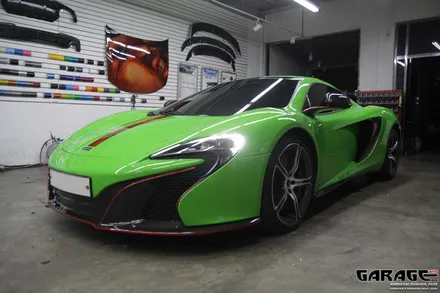 [랩핑-게라지후] 맥라렌 650S 스파이더 데칼 작업 / 금천구 시흥1동