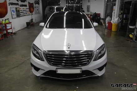 [랩핑-게라지후] 벤츠 S63 AMG 전체 랩핑 / 금천구 시흥1동