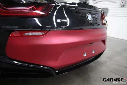 [랩핑-게라지후] BMW i8 무광 크롬 전체 랩핑 / 금천구 시흥1동