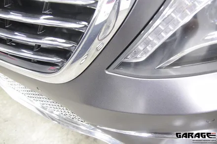 [랩핑-게라지후] 벤츠 S 클래스 65AMG 바디킷 장착 및 사틴 그레이 전체 랩핑 / 금천구 시흥1동