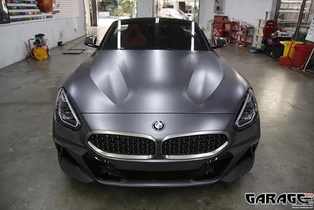 [랩핑-게라지후] BMW 신형 G29 Z4 사틴그레이 전체 랩핑 / 금천구 시흥1동
