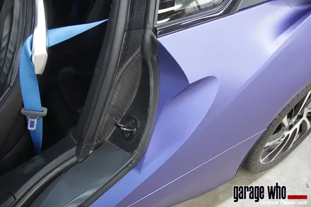 BMW i8 전체랩핑 어디까지 해봤니?! 무광 시아이트 블루 !! / 금천구 시흥1동