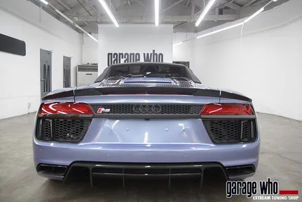 아우디 R8 스파이더 전체랩핑 날씨에 맞게 기분전환 해보세요~! / 금천구 시흥1동
