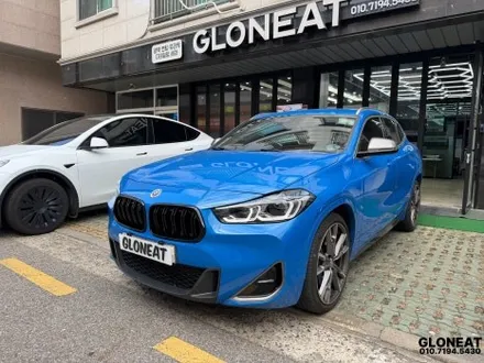 BMW X2 다이아몬드그릴 ➔ 블랙키드니그릴 교체 시공기 / 인천 서구 청라동