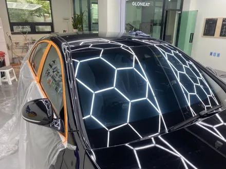 벤츠 S400D 차량에 어울리는 반사틴팅 글라스틴트 레이니블루 / 인천 서구