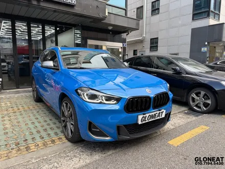 BMW X2 다이아몬드그릴 ➔ 블랙키드니그릴 교체 시공기 / 인천 서구 청라동